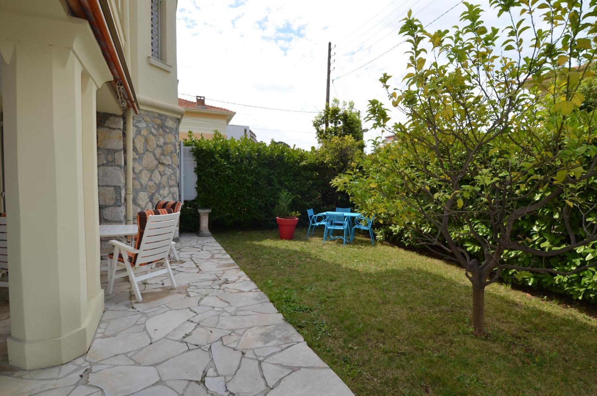 Parc Louisa - Appartement D'Epoque Avec Jardin Et Parking 4 Personnes Le Port De Nicea Zewnętrze zdjęcie
